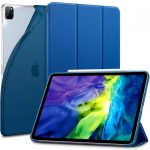 iPad Pro 11 2020 Rebound Slim Case with Flexible TPU Back & Rubberized Cover - Navy Blue - also for iPad Pro 11 2018