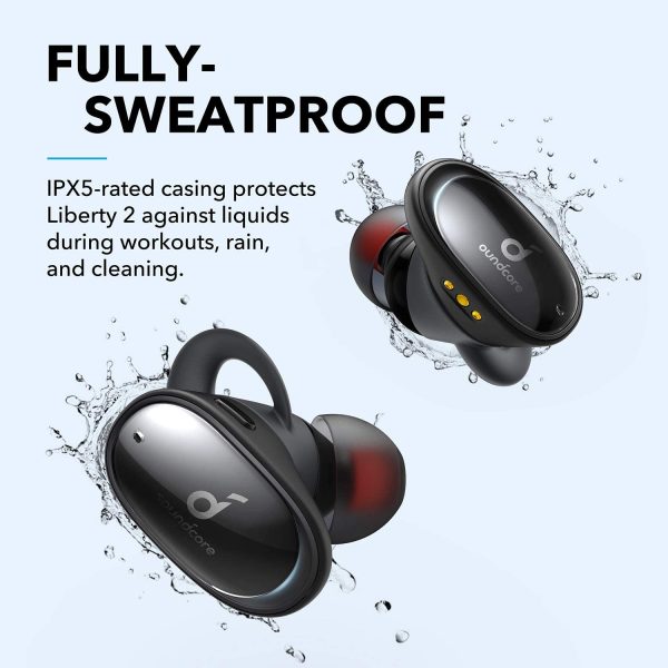Soundcore Liberty 2 True Wireless Earphones by ANKER Soundcore - Black - A3913H11 - Image 7