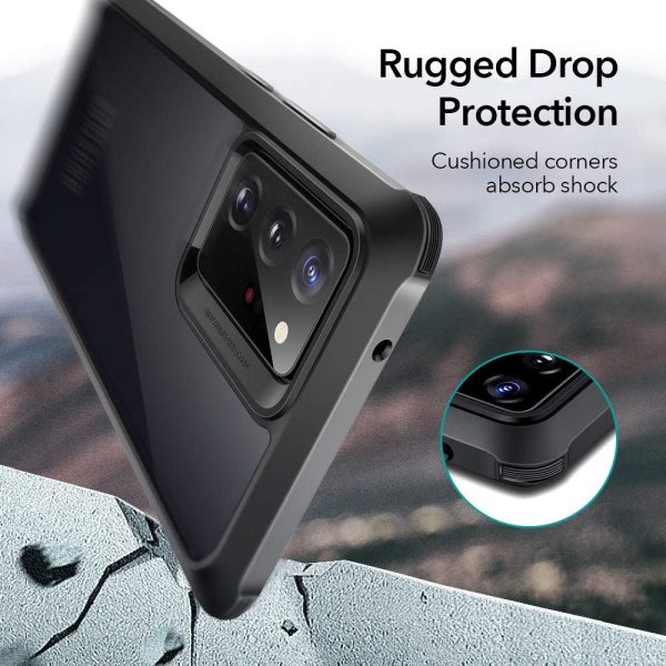 Galaxy Note 20 Ultra Alliance Tough Case with Shockproof Bumper – Matte Black - Image 7