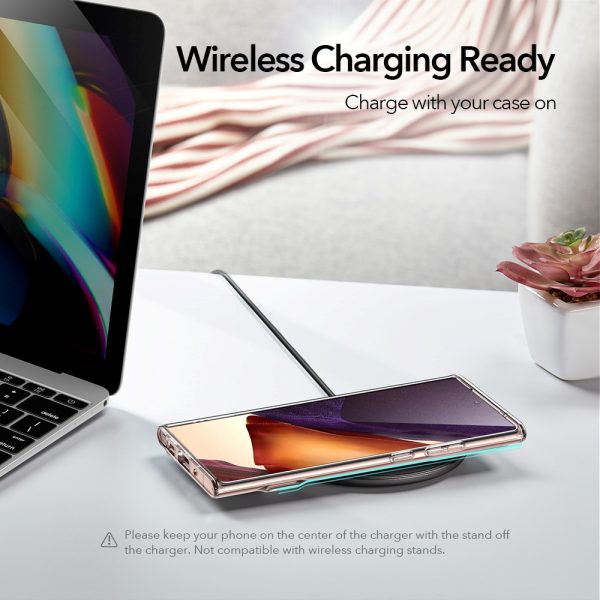 Galaxy Note 20 Ultra Air Shield Boost Back Case with Kickstand – Crystal Clear - Image 5