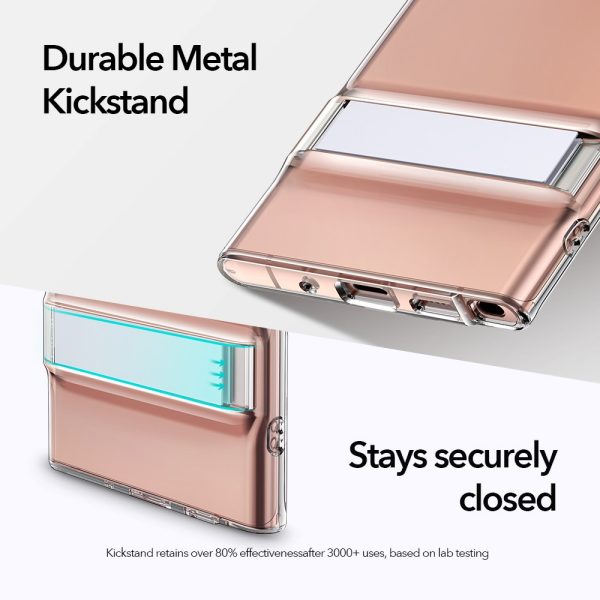 Galaxy Note 20 Ultra Air Shield Boost Back Case with Kickstand – Crystal Clear - Image 7