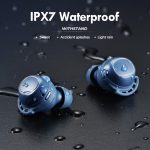 Mpow M30 in-Ear Bluetooth Earbuds with 25 Hrs Battery & USB-C Charging Case - Ocean Blue - Image 6