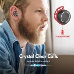 Mpow M30 in-Ear Bluetooth Earbuds with 25 Hrs Battery & USB-C Charging Case - Black n Red - Image 8