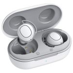 Mpow M30 in-Ear Bluetooth Earbuds with 25 Hrs Battery & USB-C Charging Case - Gray n White