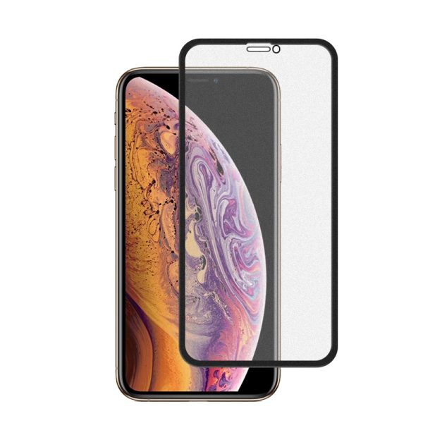 iPhone 11 Pro Matte Finish 3D Tempered Glass by Mocolo - Black also for iPhone XS / iPhone X - Image 2