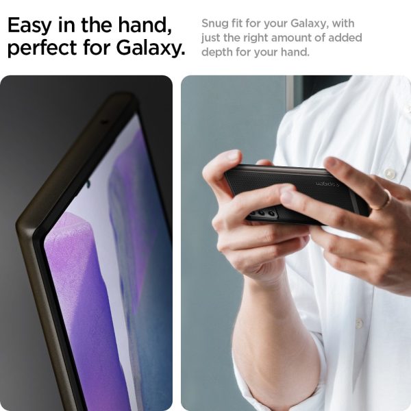Galaxy Note 20 Neo Hybrid Case by Spigen - ACS01425 - Gunmetal - Image 3
