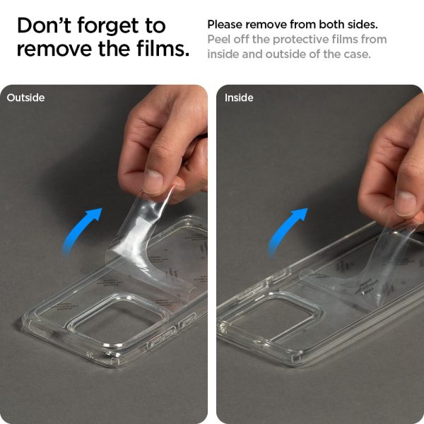 Ultra Hybrid S Case by Spigen for Galaxy Note 20 - ACS01421 - Crystal Clear - Image 3