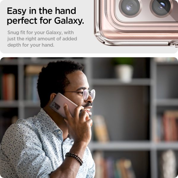 Ultra Hybrid S Case by Spigen for Galaxy Note 20 - ACS01421 - Crystal Clear - Image 2