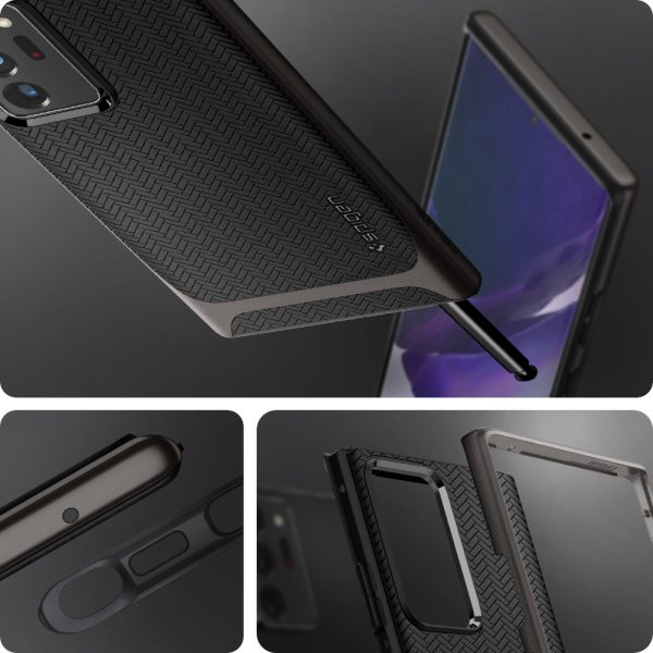 Galaxy Note 20 Ultra Neo Hybrid Case by Spigen - ACS01399 - Gunmetal - Image 3