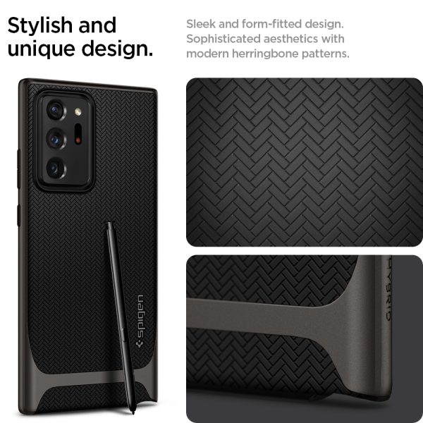 Galaxy Note 20 Ultra Neo Hybrid Case by Spigen - ACS01399 - Gunmetal - Image 4