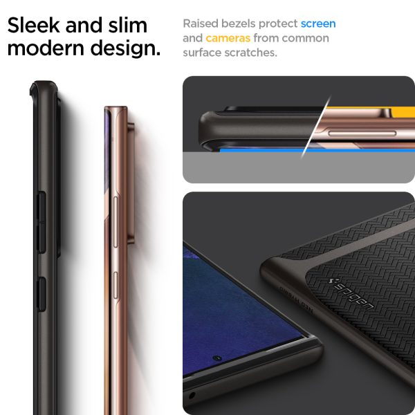 Galaxy Note 20 Ultra Neo Hybrid Case by Spigen - ACS01399 - Gunmetal - Image 5
