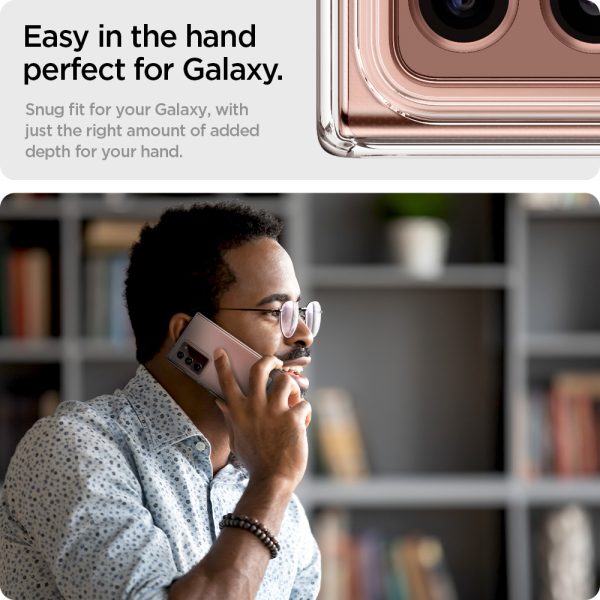 Galaxy Note 20 Ultra Ultra Hybrid S Case by Spigen - ACS01395 - Crystal Clear - Image 6