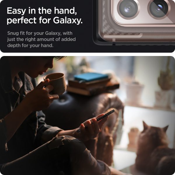 Galaxy Note 20 Rugged Armor Case by Spigen  ACS01417 - Matte Black - Image 5