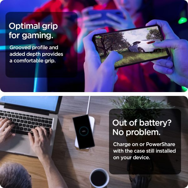 Galaxy Note 20 Ultra Liquid Air Case by Spigen - ACS01392- Matte Black - Image 5