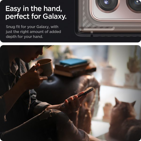 Galaxy Note 20 Ultra Rugged Armor Spigen  ACS01391 - Matte Black - Image 5