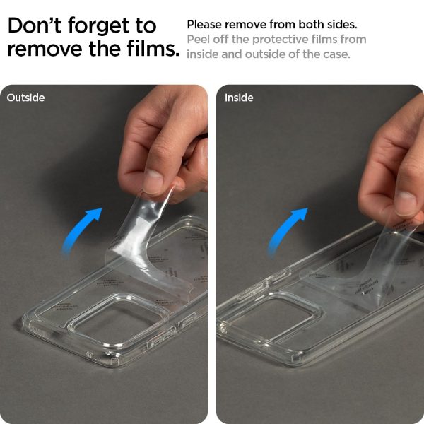 Ultra Hybrid Case by Spigen for Galaxy Note 20 - ACS01419 - Crystal Clear - Image 6