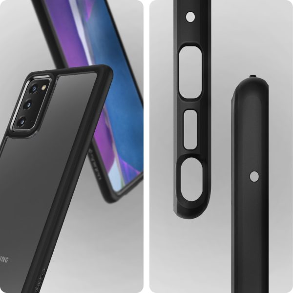 Ultra Hybrid Case by Spigen for Galaxy Note 20 - ACS01420 - Matte Black - Image 5