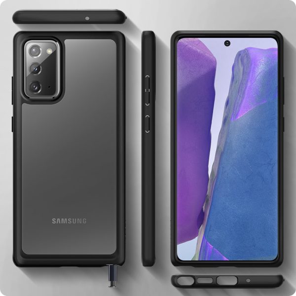 Ultra Hybrid Case by Spigen for Galaxy Note 20 - ACS01420 - Matte Black - Image 2