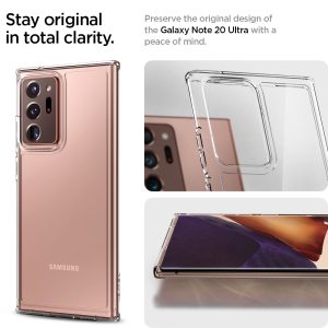 Galaxy Note 20 Ultra Ultra Hybrid Case by Spigen - ACS01393 - Crystal Clear - Image 5