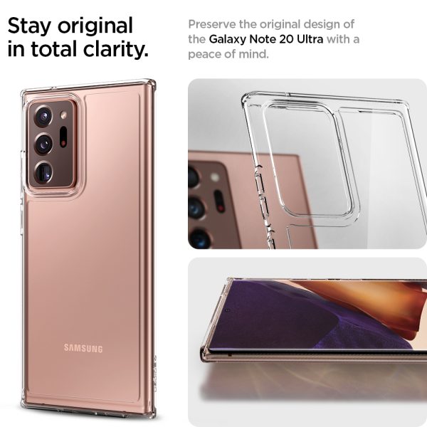 id_sp675_uh_04 Galaxy Note 20 Ultra Ultra Hybrid Case by Spigen - ACS01393 - Crystal Clear - Image 5