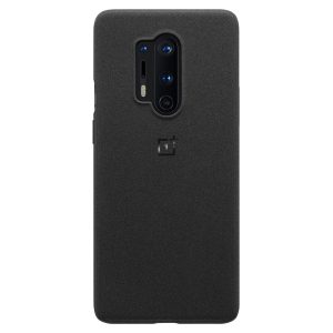 OnePlus 8 Pro Sandstone Bumper Case Original by OnePlus - Black