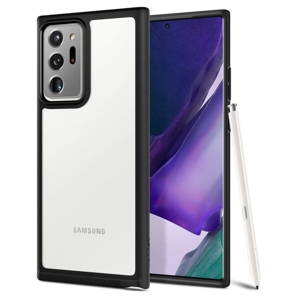 title_sp675_uh_03 Galaxy Note 20 Ultra Ultra Hybrid Case by Spigen - ACS01394 - Matte Black - Image 1