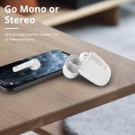Tronsmart Onyx Ace True Wireless Earbuds with aptX Technology & Quad Mic Setup for Crystal Clear Calls - White - Image 11