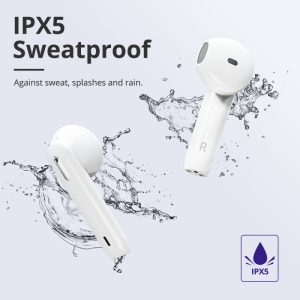 Tronsmart Onyx Ace True Wireless Earbuds with aptX Technology & Quad Mic Setup for Crystal Clear Calls - White - Image 13