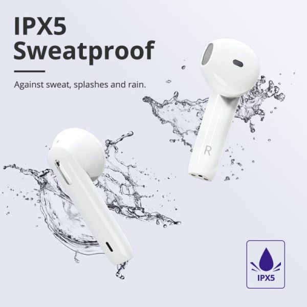 Tronsmart Onyx Ace True Wireless Earbuds with aptX Technology & Quad Mic Setup for Crystal Clear Calls - White - Image 13
