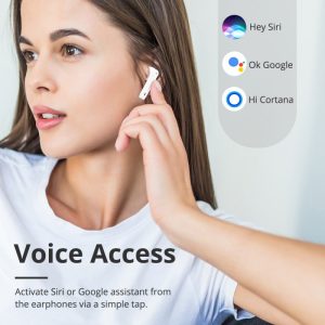 Tronsmart Onyx Ace True Wireless Earbuds with aptX Technology & Quad Mic Setup for Crystal Clear Calls - White - Image 14