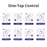 Tronsmart Onyx Ace True Wireless Earbuds with aptX Technology & Quad Mic Setup for Crystal Clear Calls - White - Image 9