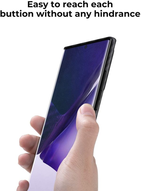 Galaxy Note 20 Ultra Aramid MagEZ Case by PITAKA - Black / Grey Twill - Image 4