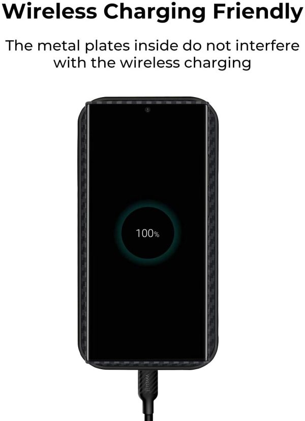 Galaxy Note 20 Ultra Aramid MagEZ Case by PITAKA - Black / Grey Twill - Image 3