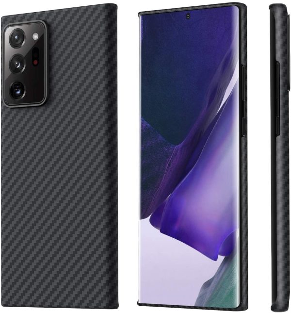 Galaxy Note 20 Ultra Aramid MagEZ Case by PITAKA - Black / Grey Twill - Image 7