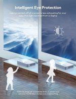 VAVA 4K UHD Laser Projector TV Home Theatre | Bright 2500 Lumens | Ultra Short Throw | HDR10 | Built-in Harman Kardon Sound Bar | ALPD 3.0 | Smart Android System - White - Image 4