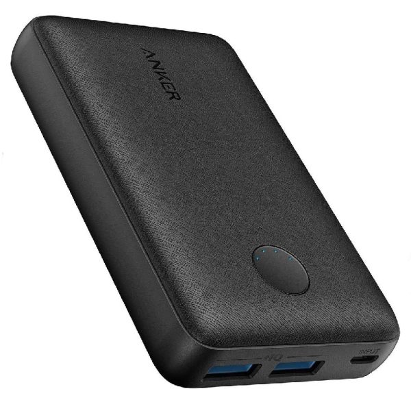 A3145H12_1-10 Anker PowerCore Select 10000 12W Power Bank - A1223H11 - Black - Image 1