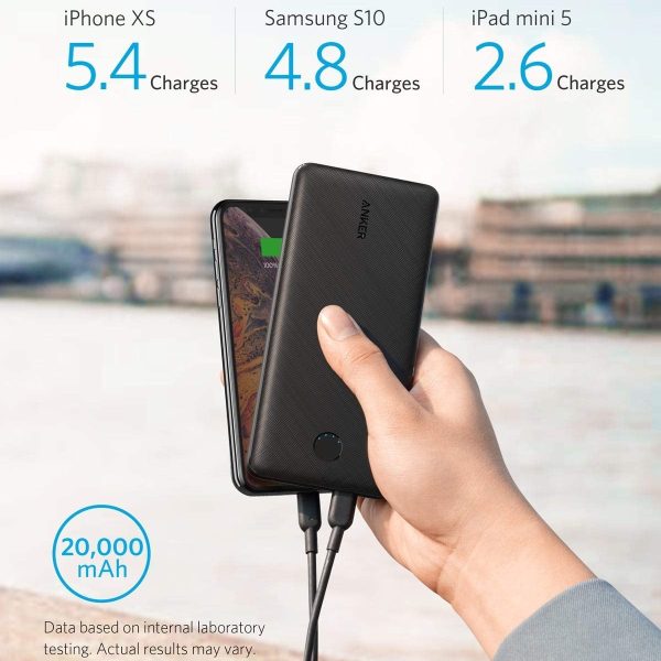 Anker 525 Powercore 20000 Powerbank - Black - A1287614 - BIS - Image 5