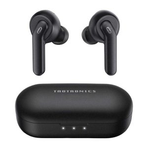 TaoTronics Purecore ANC Enhanced Deep Bass TWS Earbuds - Black - TT-BH1003