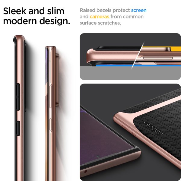 id_galaxy_note20_ult_nh_03 Galaxy Note 20 Ultra Neo Hybrid Case by Spigen - ACS01575 - Bronze - Image 4