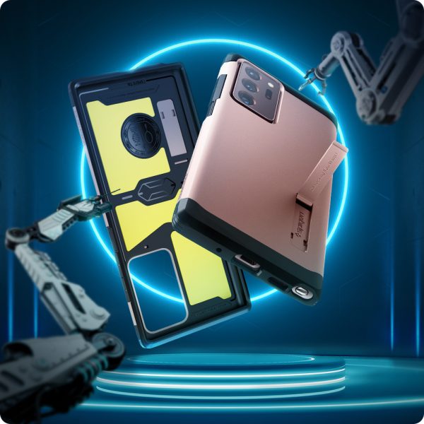 Galaxy Note 20 Ultra Tough Armor Case by Spigen - ACS01571 - Bronze - Image 3