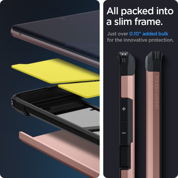Galaxy Note 20 Ultra Tough Armor Case by Spigen - ACS01571 - Bronze - Image 6