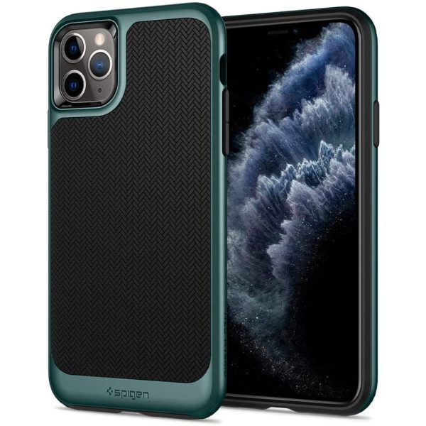 iPhone 11 Pro Neo Hybrid Case by Spigen - Midnight Green - ACS00421 - Image 1