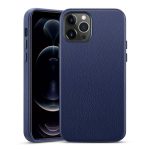 Apple iPhone 12 Pro Max Metro Premium Real Leather Case by ESR - Blue