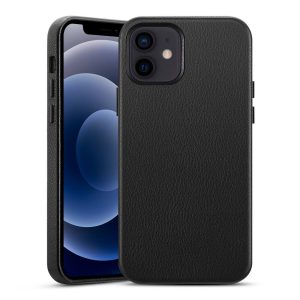 Apple iPhone 12 mini Metro Premium Real Leather Case by ESR - Black