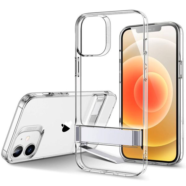 Apple iPhone 12 mini Air Shield Boost Kickstand Case – Clear - Image 1