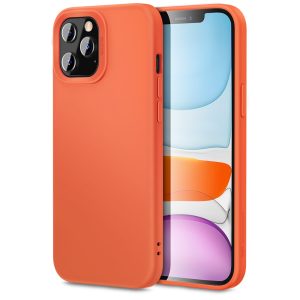 Apple iPhone 12 Pro Max Cloud Super Soft Case by ESR - Coral Orange