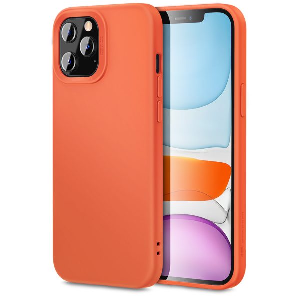 主图3 Apple iPhone 12 Pro Max Cloud Super Soft Case by ESR - Coral Orange - Image 1