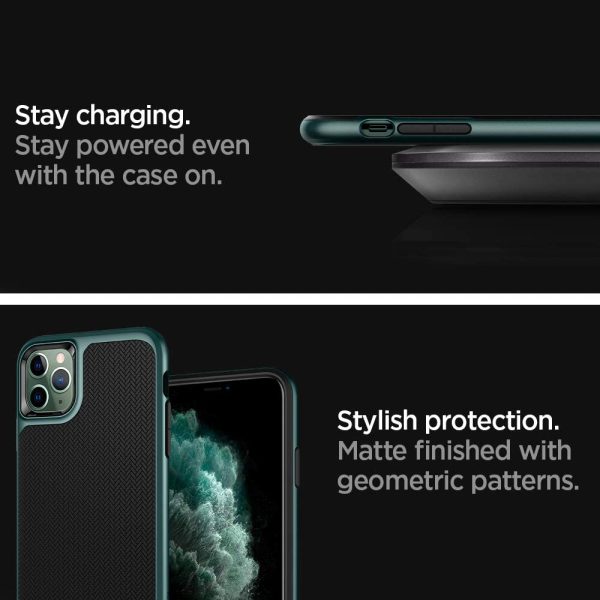 iPhone 11 Pro Neo Hybrid Case by Spigen - Midnight Green - ACS00421 - Image 6