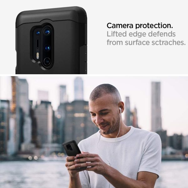 OnePlus 8 Pro Case Tough Armor Black by Spigen ACS00836 - Image 13