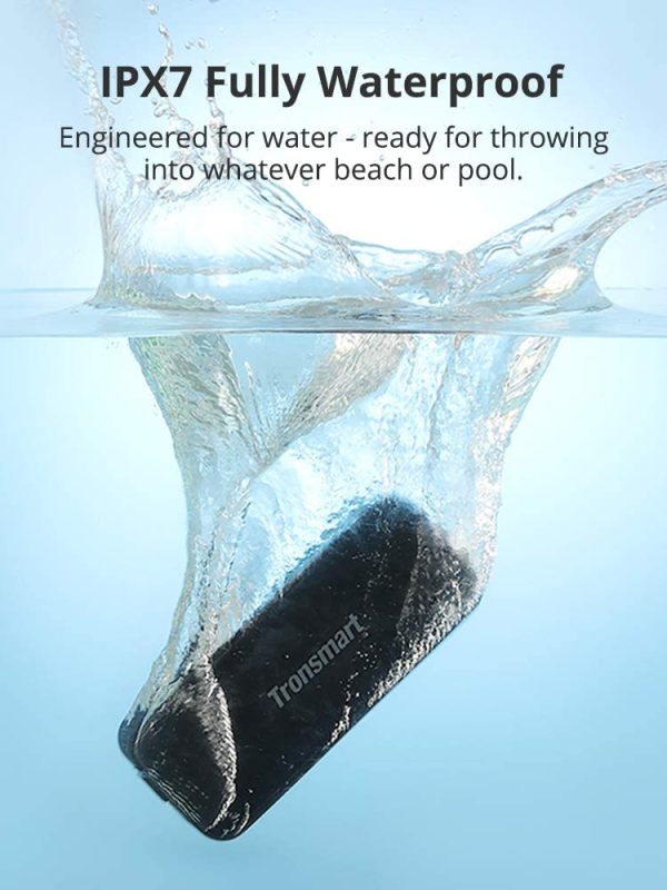 61HZ3hjObAL._AC_SL1000_ Tronsmart T2 Plus 20W Outdoor Waterproof Speakers - Black - GC - Image 3